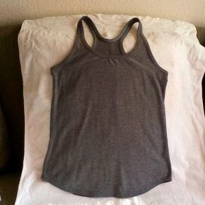 Lululemon Solid Gray Razorback Tank ..OBO